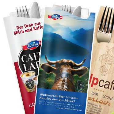 Bestecktaschen bedrucken