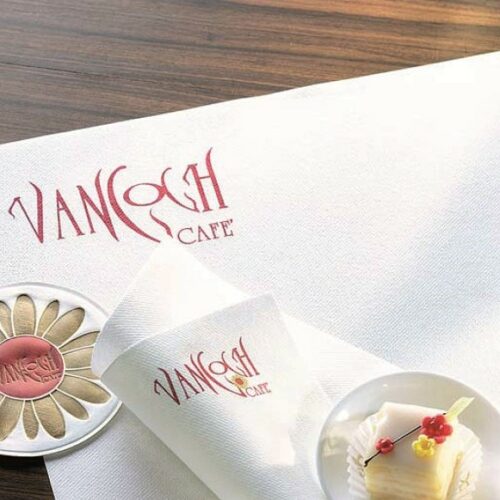 Tischset bedrucken mit Logo