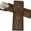 Bestecktaschen mit Lasche geschlossen