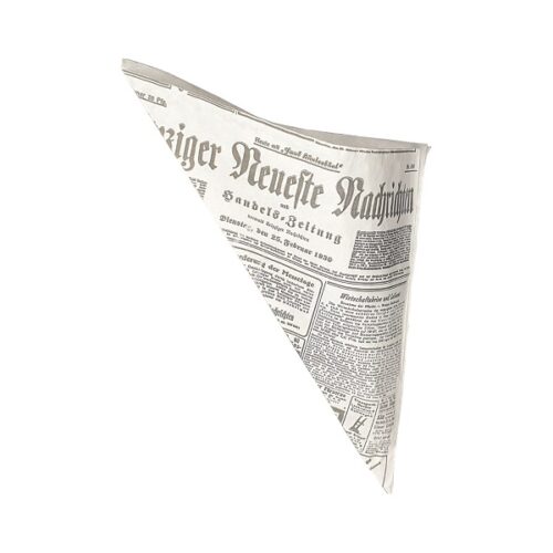 Pommestüten fettdicht - Zeitungsmotiv